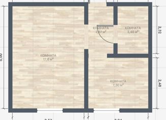 Продается 1-комнатная квартира, 28 м2, Первоуральск, улица 50 лет СССР, 17