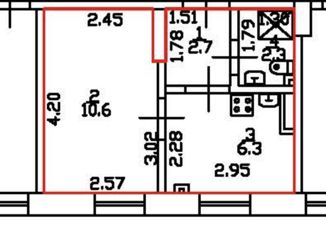 Продается 1-ком. квартира, 21 м2, Тосно, улица Максима Горького, 2