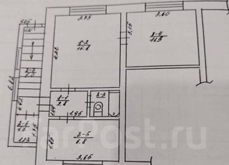 Продаю 2-ком. квартиру, 46.5 м2, поселок Волчанец, Набережная улица, 6