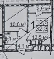 Продам 1-ком. квартиру, 32.5 м2, Рязанская область, Быстрецкая улица, 18к3