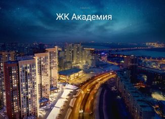 Продажа 2-комнатной квартиры, 45 м2, Новосибирск, улица Шевченко, 19/1к4, ЖК Академия