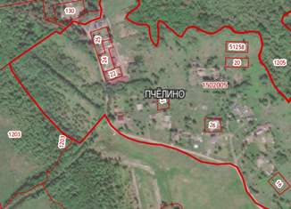 Участок на продажу, 12 сот., поселок Пчёлино, Садовая улица