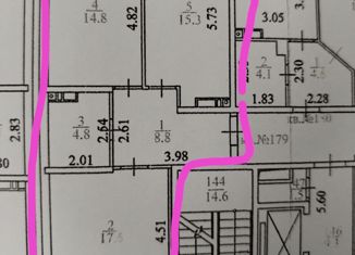 Продам 2-ком. квартиру, 65 м2, Краснодар, улица им. Героя Сарабеева В.И., 5, ЖК Керченский
