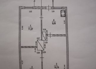 Продам 3-ком. квартиру, 51.8 м2, Ульяновск, улица Толбухина, 8