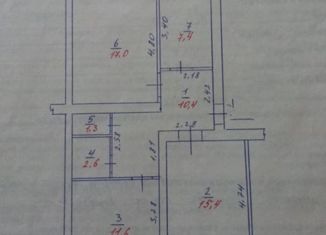 Продаю 3-комнатную квартиру, 67 м2, Медногорск, улица Максима Горького, 4