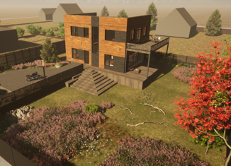 Продам дом, 249 м2, деревня Владычино