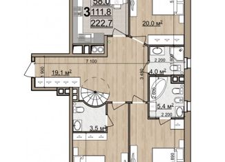 Продам 3-комнатную квартиру, 222.7 м2, Рязань, улица Пожалостина, 29