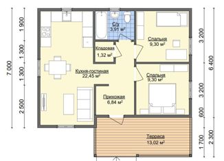 Продажа дома, 76 м2, коттеджный посёлок Карасаари, Придорожный проезд