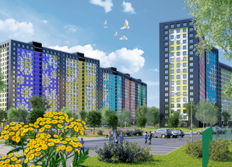 Продам однокомнатную квартиру, 46.94 м2, Мурино, ЖК Ромашки