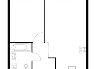 Продам 1-комнатную квартиру, 37.7 м2, Москва, улица Михайлова, 30Ак6, метро Окская