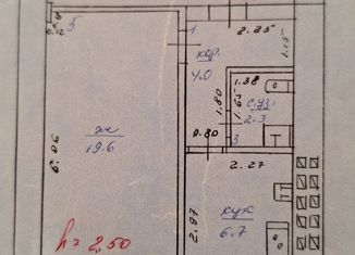Однокомнатная квартира на продажу, 32.6 м2, Майкоп, улица Димитрова, 13