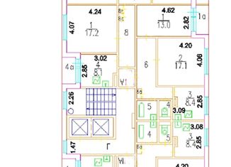 Продается 2-комнатная квартира, 52 м2, Москва, улица Боженко, 4, улица Боженко
