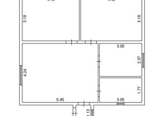 Дом на продажу, 66.8 м2, деревня Ключи, Дачная улица, 8