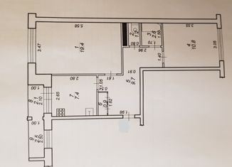 Продается 2-ком. квартира, 52 м2, посёлок городского типа Редкино, улица Фадеева, 8