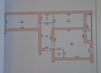 Продам трехкомнатную квартиру, 85 м2, Самара, ЖК Артхолл, бульвар Засамарская Слобода, 7