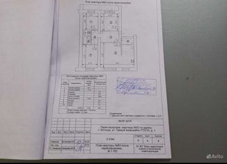 Продается трехкомнатная квартира, 74.9 м2, Вологда, 1-й микрорайон ГПЗ-23, 1, 1-й микрорайон ГПЗ-23