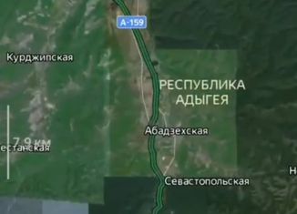 Участок на продажу, 682 сот., станица Абадзехская, Клубная улица, 30А