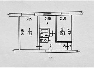 Продаю 2-ком. квартиру, 45 м2, Пермский край, улица Кабалевского, 18А