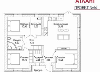 Продажа дома, 89 м2, СНТ Дачник, СНТ Дачник, 116