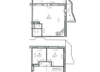 Продам 3-комнатную квартиру, 79.2 м2, Дмитров, Спасская улица, 6А