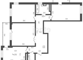 Продаю 3-комнатную квартиру, 77.4 м2, Краснодар, Карпатская улица, 3, ЖК Европа-Сити