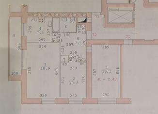 Продаю 3-комнатную квартиру, 64 м2, Екатеринбург, улица Юмашева, 16, метро Динамо