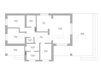 Продам дом, 125 м2, посёлок Доброград, Парковая улица, 18