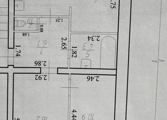 Продажа трехкомнатной квартиры, 56.5 м2, Сковородино, улица Василевского, 3