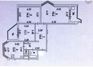 Продам 3-ком. квартиру, 75.7 м2, Москва, улица Сталеваров, 10к3, район Ивановское