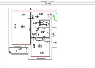 Продается однокомнатная квартира, 49.2 м2, Рыльск, улица Розы Люксембург, 80