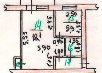 Продаю 1-ком. квартиру, 30.9 м2, Орёл, улица Гуртьева, 10, Советский район