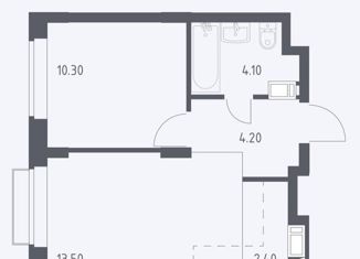 Продажа однокомнатной квартиры, 34.5 м2, поселение Рязановское, Рязановское шоссе, 31к2