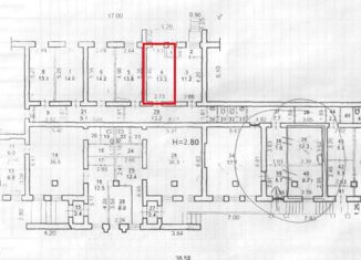 Сдаю в аренду офис, 13.3 м2, Волжский, улица Кирова, 21