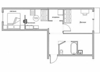 Продам 2-комнатную квартиру, 46.3 м2, Муром, Орловская улица, 9