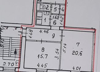 Продаю 2-комнатную квартиру, 60 м2, Санкт-Петербург, Южное шоссе, 68, Южное шоссе