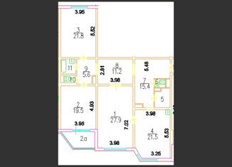 Продается 3-комнатная квартира, 131.7 м2, Москва, улица Богданова, 6к1, район Солнцево