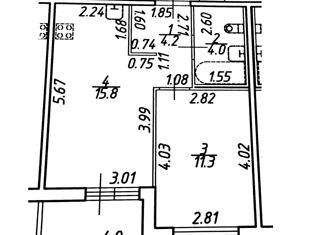 Сдам в аренду 1-комнатную квартиру, 35.3 м2, поселок Бугры, Гаражный проезд, 23к2, ЖК Новые Горизонты