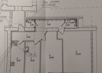 Продается трехкомнатная квартира, 81.4 м2, Санкт-Петербург, Московский проспект, 102, метро Московские ворота