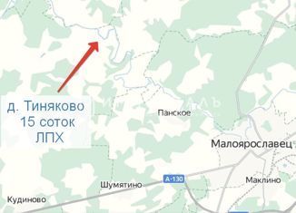 Продается участок, 15.3 сот., деревня Тиняково, улица имени Александра Гусева