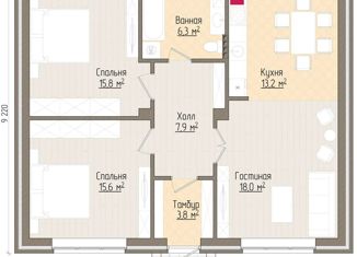 Продам дом, 102 м2, деревня Ключи