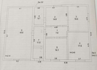 Продам дом, 83.9 м2, село Порецкое, улица Яшина