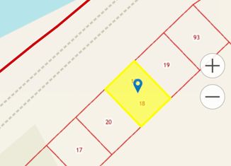 Участок на продажу, 8 сот., поселок Красное, Куршская улица