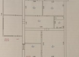Продается дом, 90 м2, поселок городского типа Благовещенка, улица Космонавтов, 28