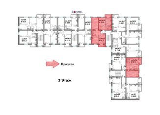 Продам 1-комнатную квартиру, 45.7 м2, Тутаев, улица В.В. Терешковой, 13А