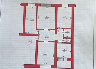 Продам 4-ком. квартиру, 79.5 м2, Бавлы, улица Салиха Сайдашева, 23А