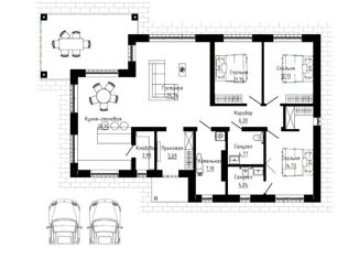 Продам дом, 115 м2, посёлок Российский, улица Татьяны Байчуриной