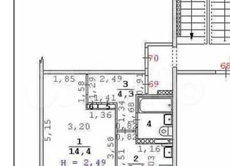 Продается 1-комнатная квартира, 28 м2, Екатеринбург, метро Ботаническая, улица Белинского, 220к7