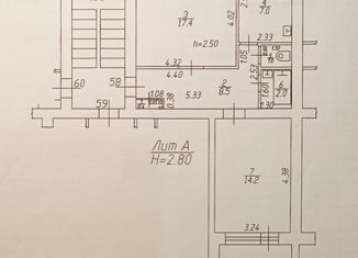 Продаю двухкомнатную квартиру, 50.5 м2, Краснодар, Прикубанский округ, улица имени Тургенева, 203