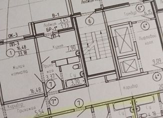 Двухкомнатная квартира на продажу, 56.38 м2, Оренбург, ЖК Времена Года, проспект Победы, 155/6