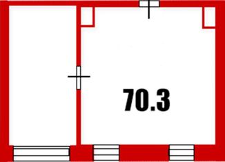 Офис на продажу, 70.3 м2, Санкт-Петербург, набережная реки Смоленки, 33, муниципальный округ Остров Декабристов